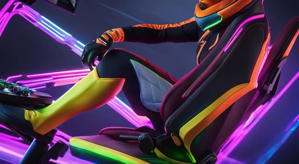 cadeira gamer fox racer rgb cadeira gamer fox racer rgb