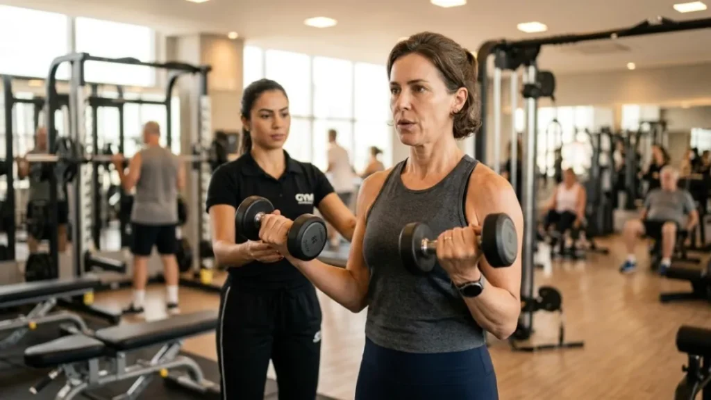 Musculação após 45 anos fortalece corpo e melhora a vida